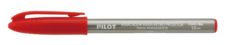 CANETA RETRO. 1.0MM PILOT VERM